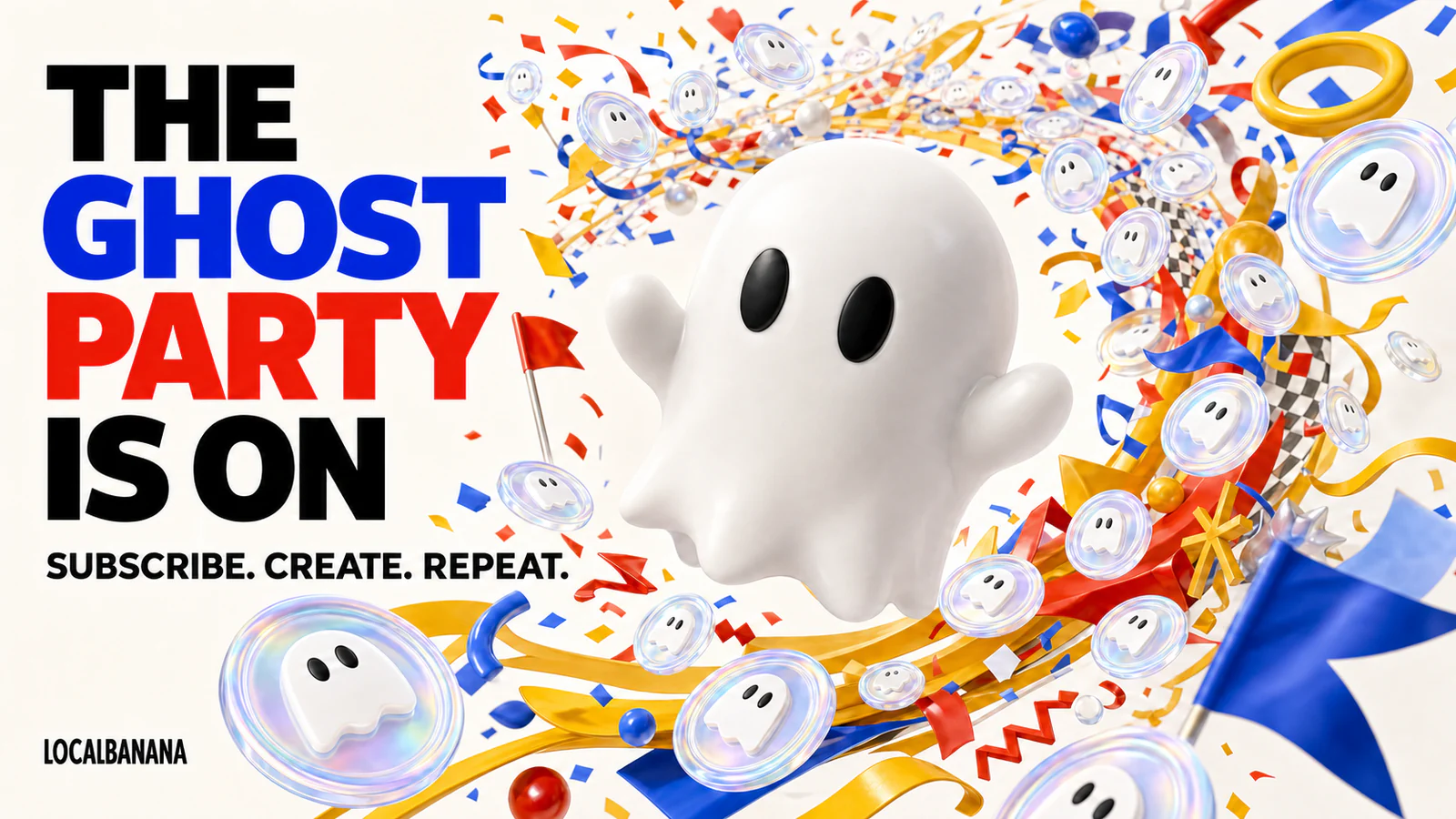 LocalBanana — The Ghost Party Is On