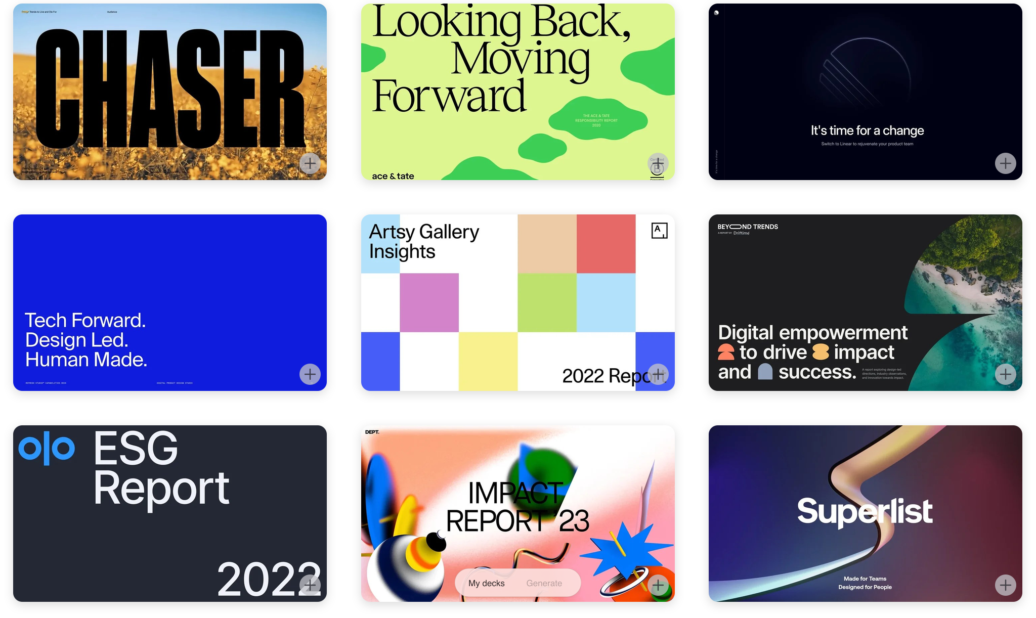 14 Curated Deck Templates Are Live