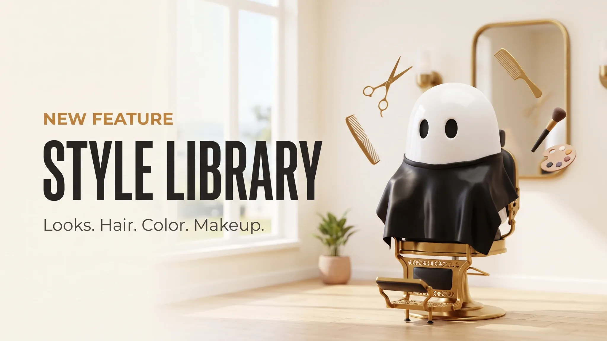 Style Library: One-Tap Looks, Hairstyles, Hair Color & Makeup