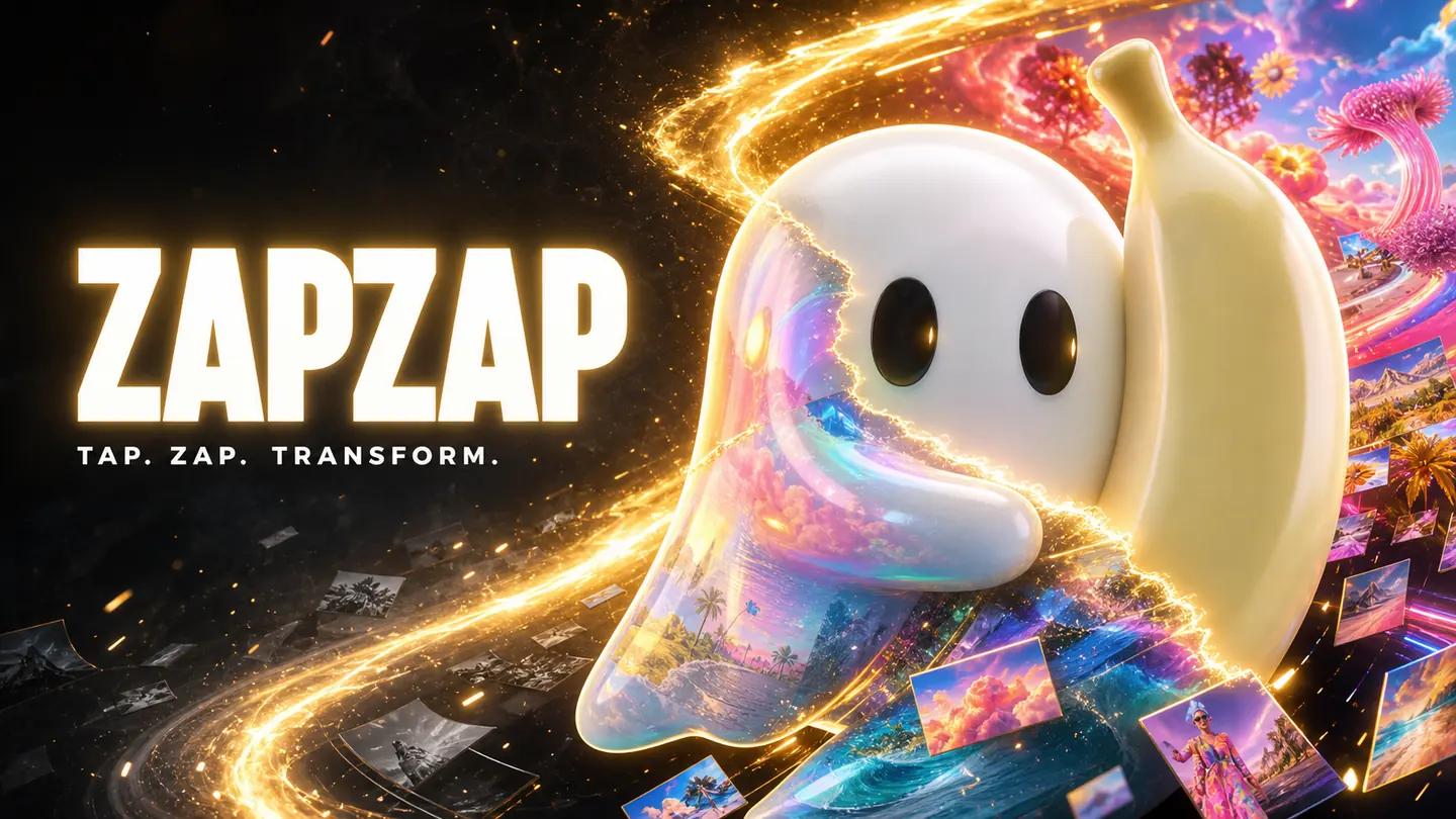 Zap: Put Yourself Into Gallery Artwork, No Prompt Needed